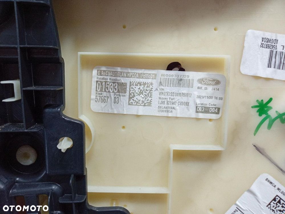 FORD MUSTANG MACH-E BOCZEK TAPICERKA DRZWI LEWY PRZÓD - 7