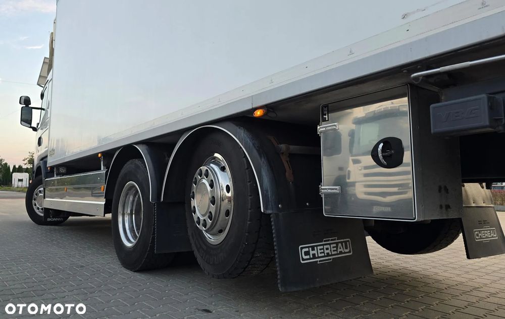 Scania G450 Euro 6 6x2 chłodnia izoterma 18 palet super stan odwierty kurierka! świeży import! - 19