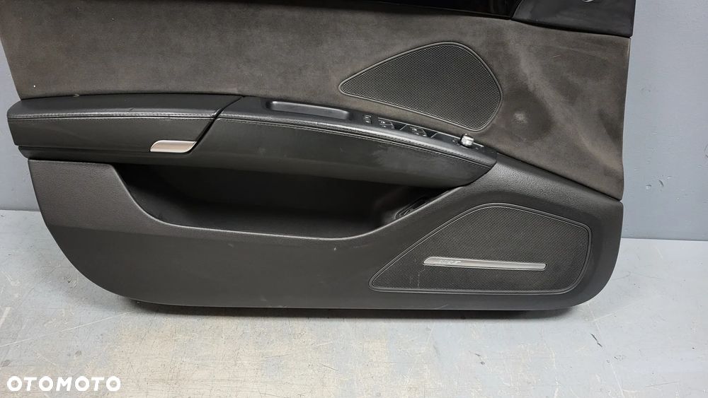 Boczek Drzwi Lewy Przód Alcantara Audi A8 D4 Kompletny - 3