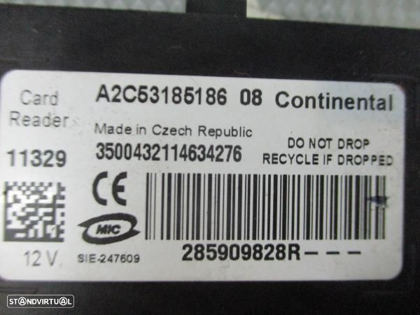 Leitor Cartao Renault Megane Iii Hatchback (Bz0/1_) - 4