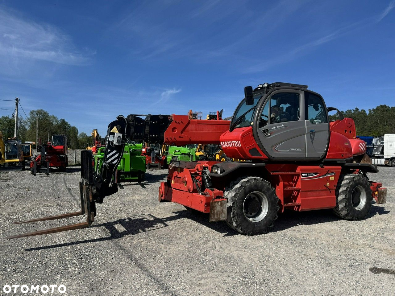 Manitou MRT 2150 + ROTO Ładowarka Teleskopowa Obrotowa 2550 - 7