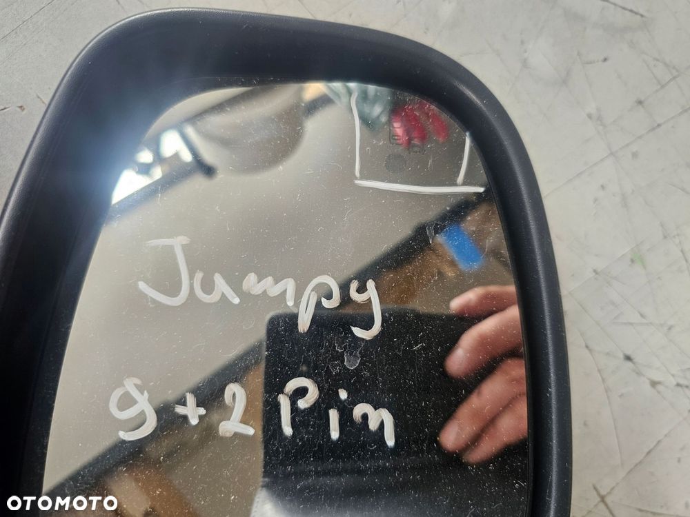 lusterko zewnętrzne prawe 9+2 pin citroen jumpy - 2