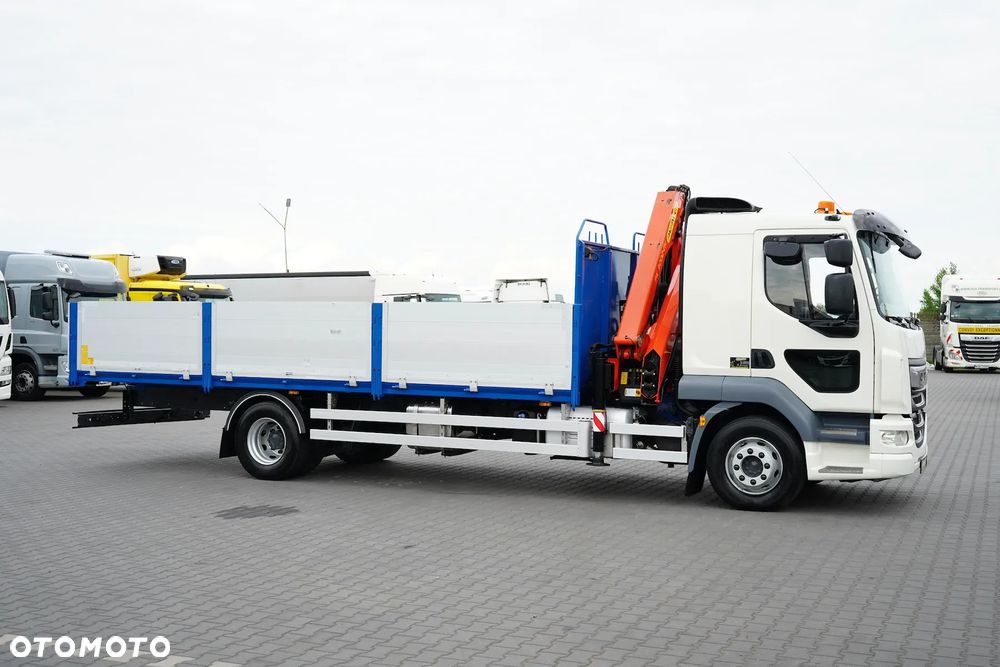 DAF / LF / 260 / ACC / E 6 / SKRZYNIOWY + HDS / PALFINGER PK 9002 / WYSIĘG 12 M / PILOT - 40