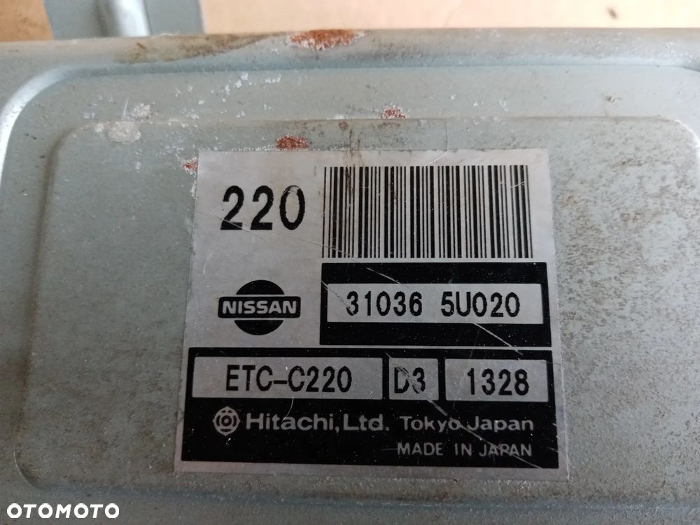 Moduł sterownik skrzyni biegów automat Nissan Almera Tino 31036-5U020 - 2