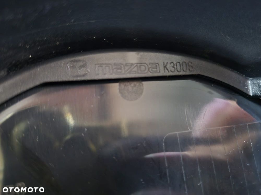 MAZDA 6 2018 2026 Emblemat przedni Znaczek przód pod radar z podstawką wspornikiem GSH751730 GSH750716 - 6