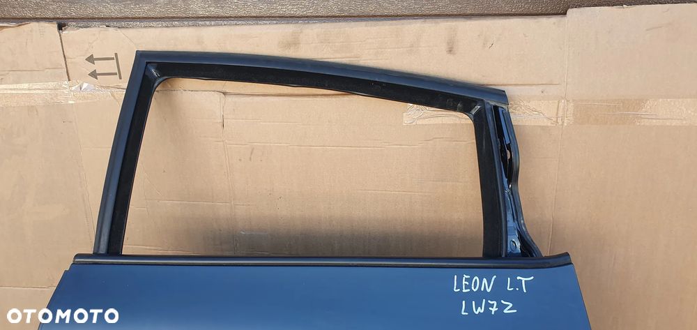 Drzwi lewy tył tylne lewe Seat Leon II Lift LW7Z - 4