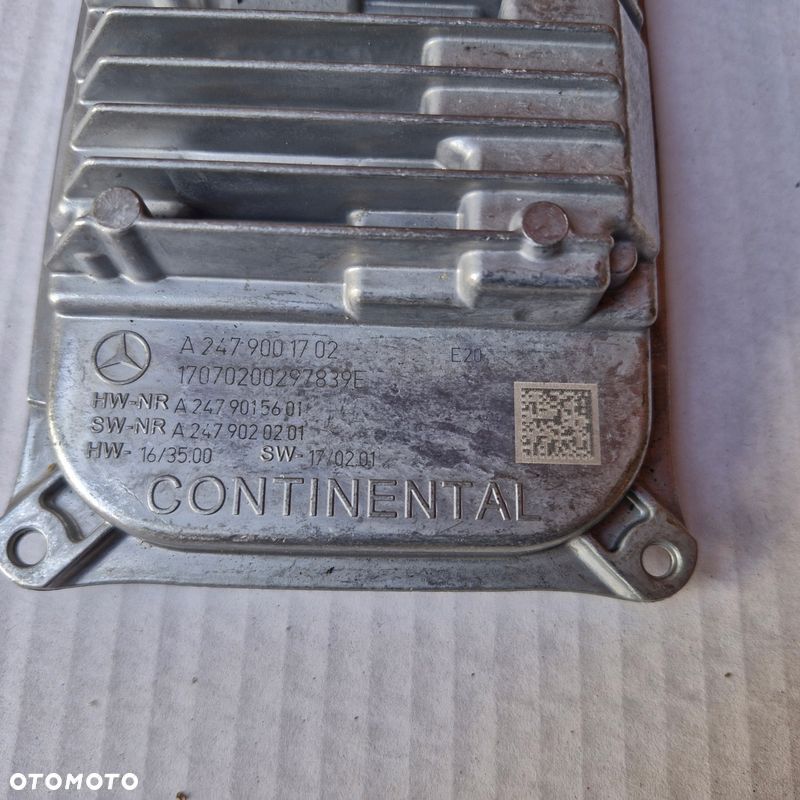Mercedes-Benz OE A2479001702 PRZETWORNICA ORYGINAŁ - 2