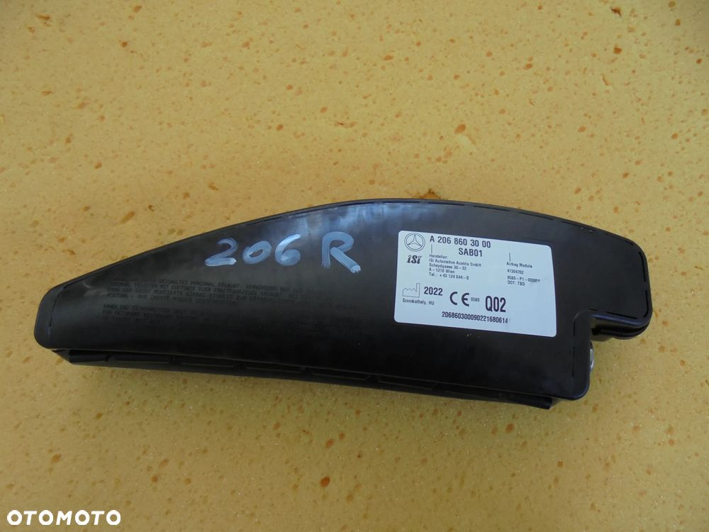 MERCEDES C KLASA W206 PODUSZKA FOTELA PRAWA