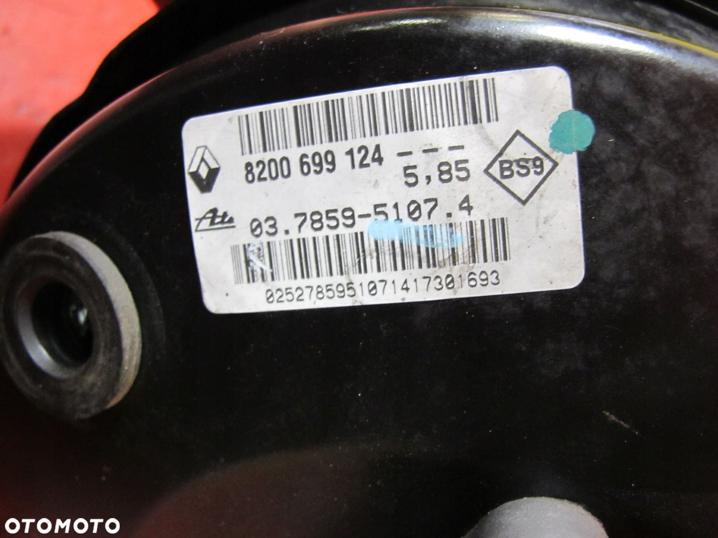 RENAULT VEL SATIS SERWO SERVO POMPA HAMULCOWA - 7