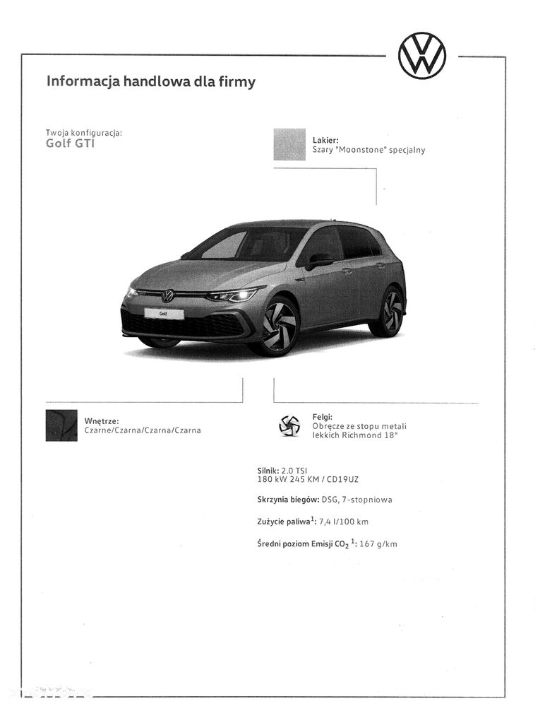 Volkswagen Golf VIII 2.0 TSI GTI DSG - 36