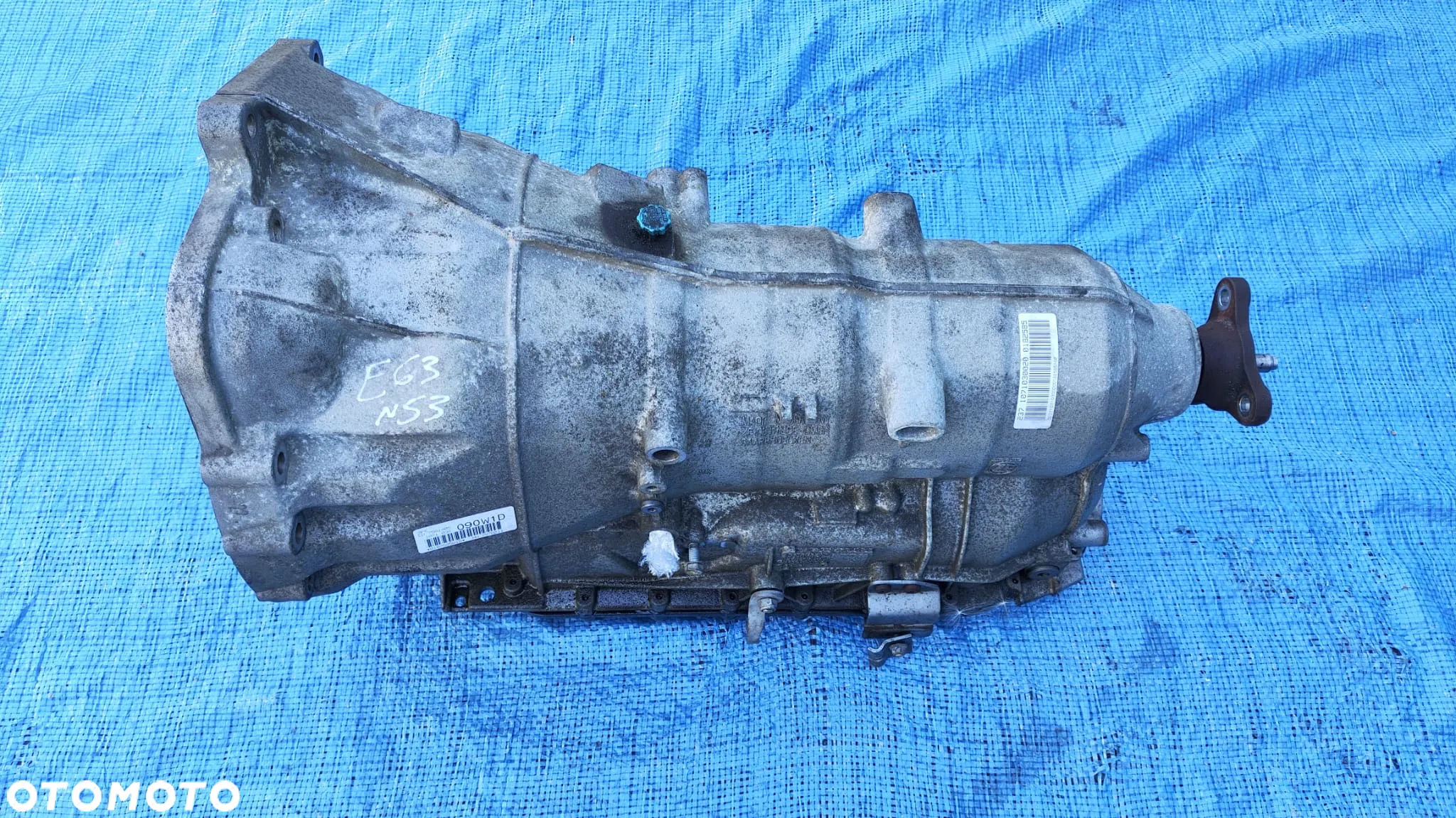 SKRZYNIA BIEGÓW KOMPLETNA SPRZĘGŁO HYDROKINETYCZNE KONWERTER 6HP-21 6HP21 7581405 090W1D 7576211 241049 1071301142 BMW E60 E61 E63 E64 LCI LIFT 3.0i N53 N53B30A 272KM - 15