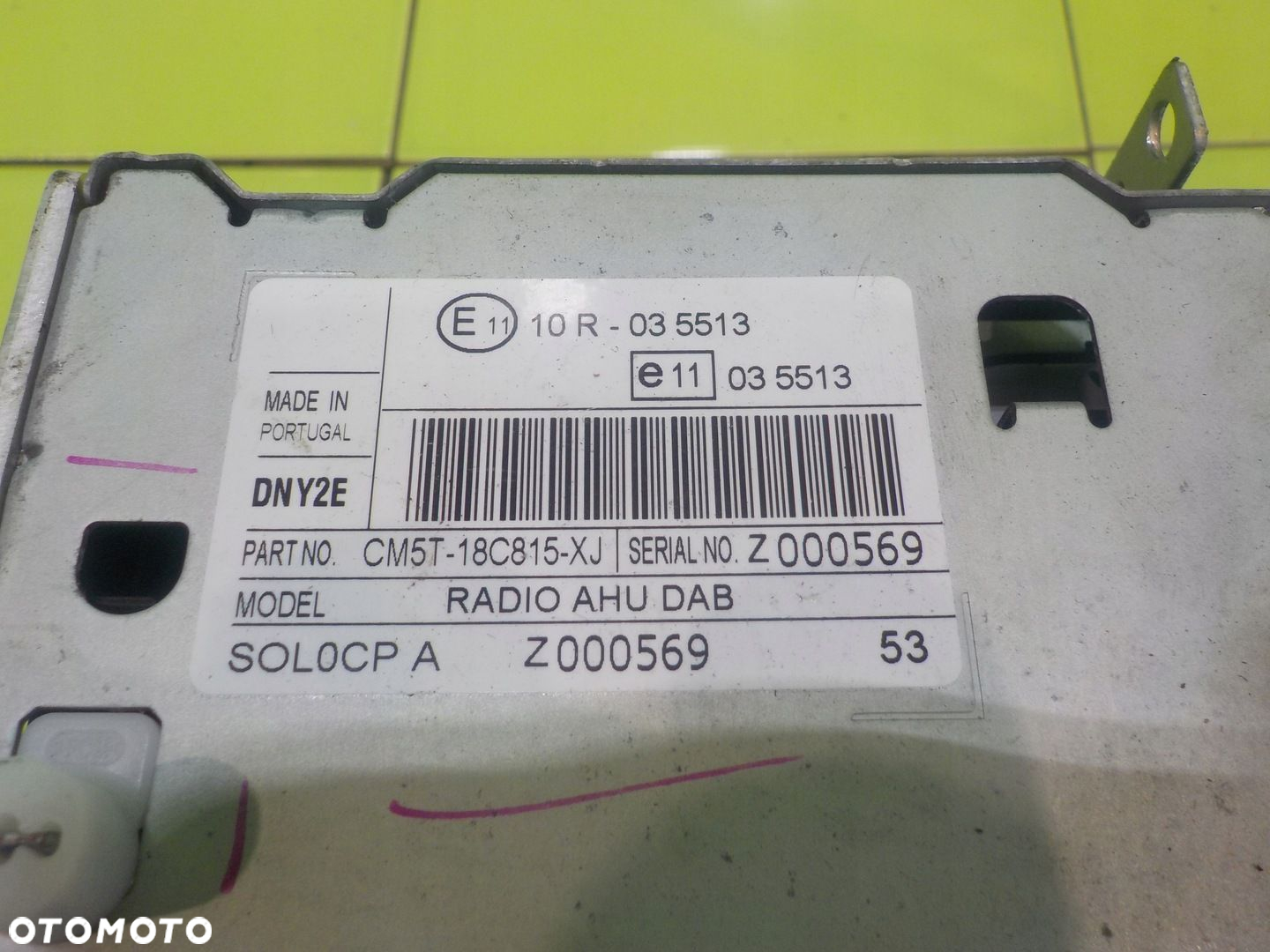 FORD FOCUS MK3 12r 5D radio CD CM5T-18C815-XJ - 3