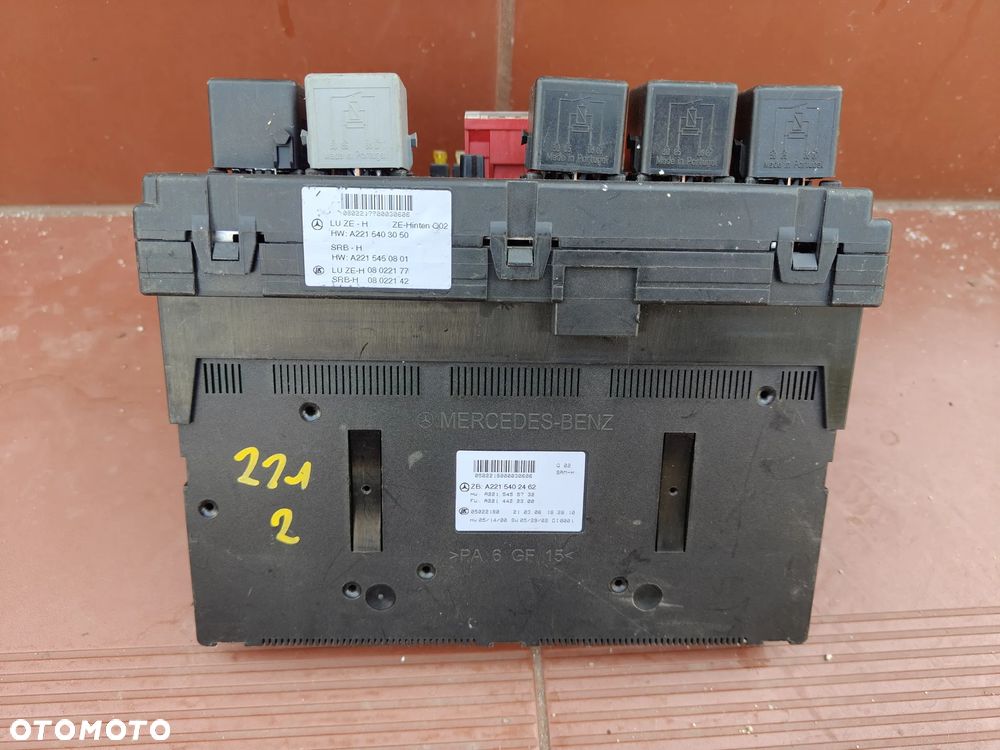 MERCEDES W221 S-klasa MODUŁ Sterownik sam A2215402482 a2215403050