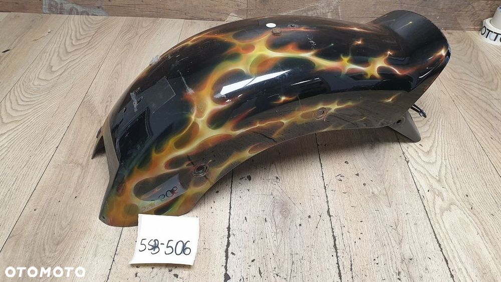 Błotnik tył lampa osłona lampy chrom Yamaha XVS1100 Drag Star Custom - 1