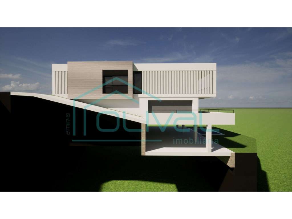 Terreno para Construção com 455m2 Projeto Aprovado - Moradia Modern... - Grande imagem: 2/16