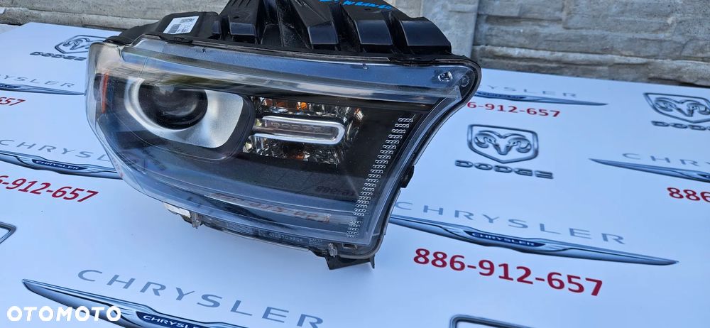 Dodge Durango III LIFT 2017-2020 Kompletny reflektor prawy Lampa prawa 68423852AD P68423852AD Xenon LED CZARNY ŚRODEK RT GT - 4