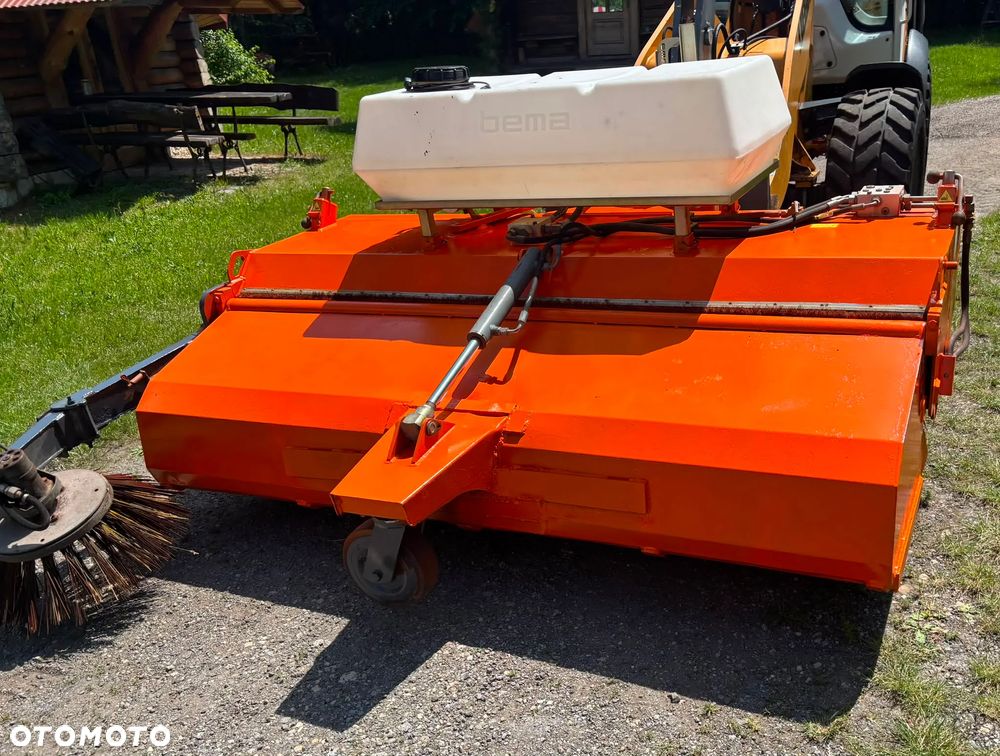 Zamiatarka BEMA 35 230cm szczotka boczna 2018r do CAT JCB 4CX 3CX liebherr volvo - 7