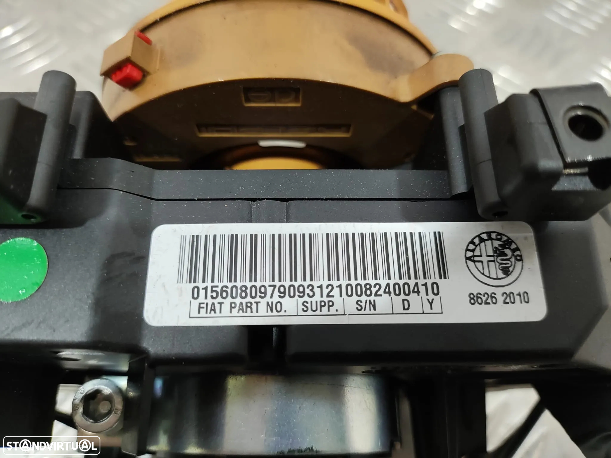 FITA AIRBAG COMANDOS MULTIFUNÇÕES COMUTADOR COMUTADORES MANETE MANETES ALFA ROMEO MITO 955 86262010 8626 2010 01560809790 2552393215226 25523.9.321.5226 - 8