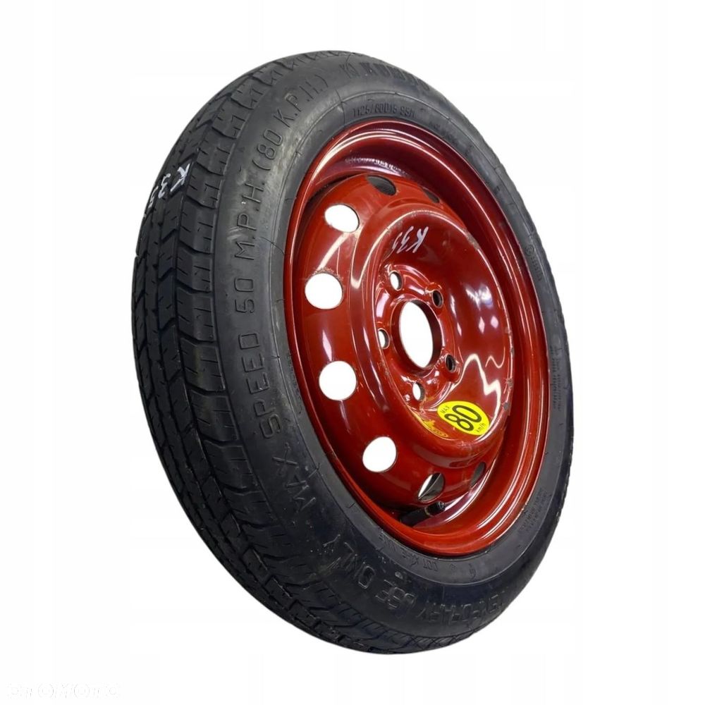 KOŁO DOJAZDOWE HYUNDAI ELANTRA V VELOSTER 125/80R15 52910-2H910 95M - 3