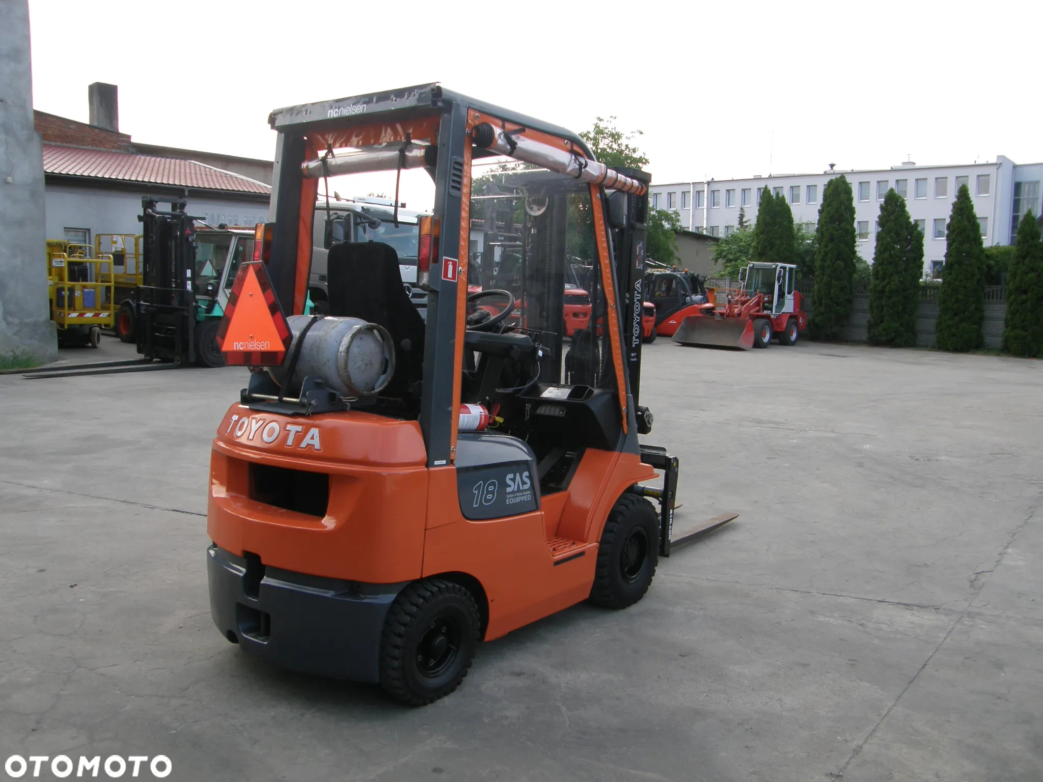 Toyota 7FGF18 2007 TRIPLEX 4,70m pozycjoner - 20