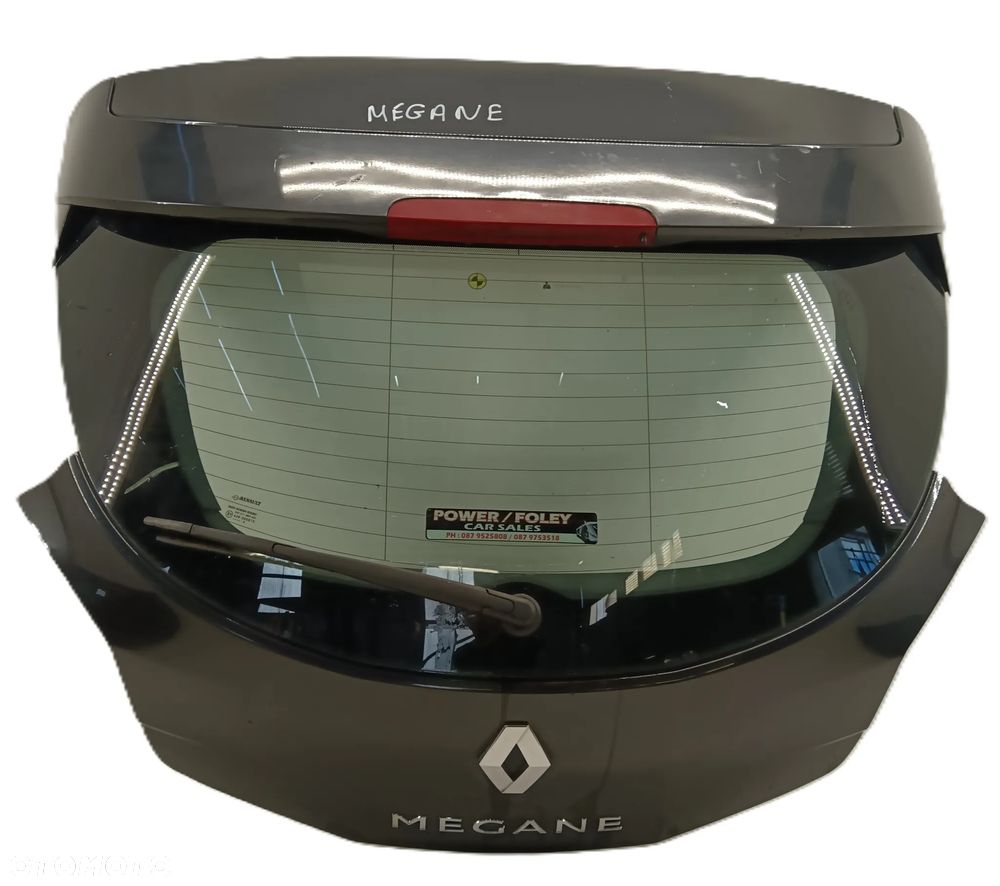 KLAPA BAGAŻNIKA TYLNA RENAULT MEGANE III 08-12 COUPE - 2