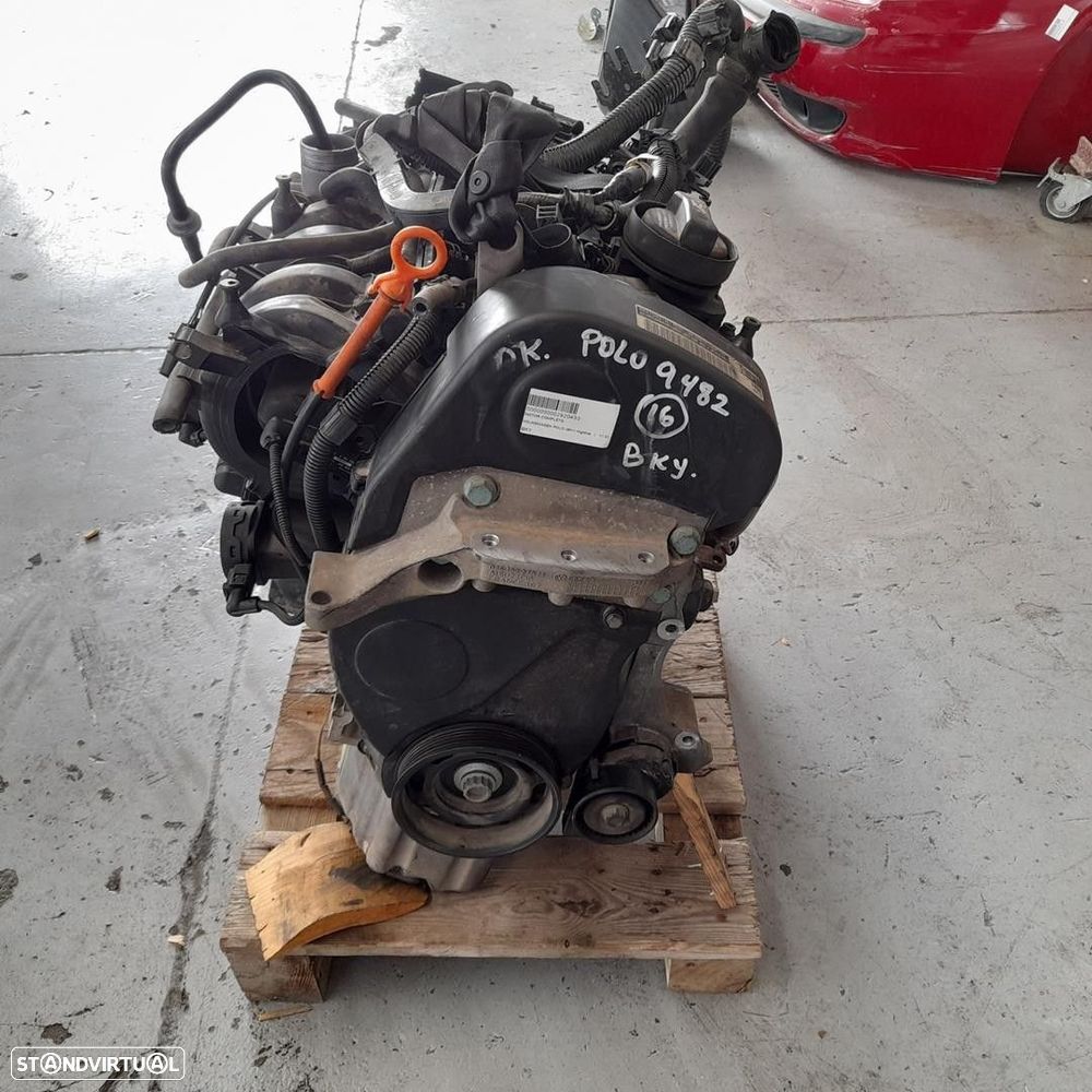 MOTOR COMPLETO VOLKSWAGEN POLO 2004 - 8