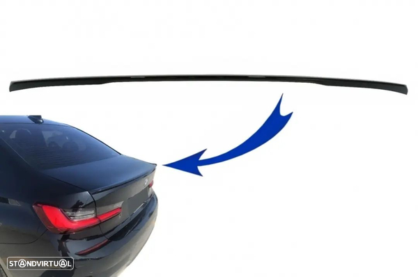 Aileron Mala BMW Novo Série 3 G20 Preto Brilho