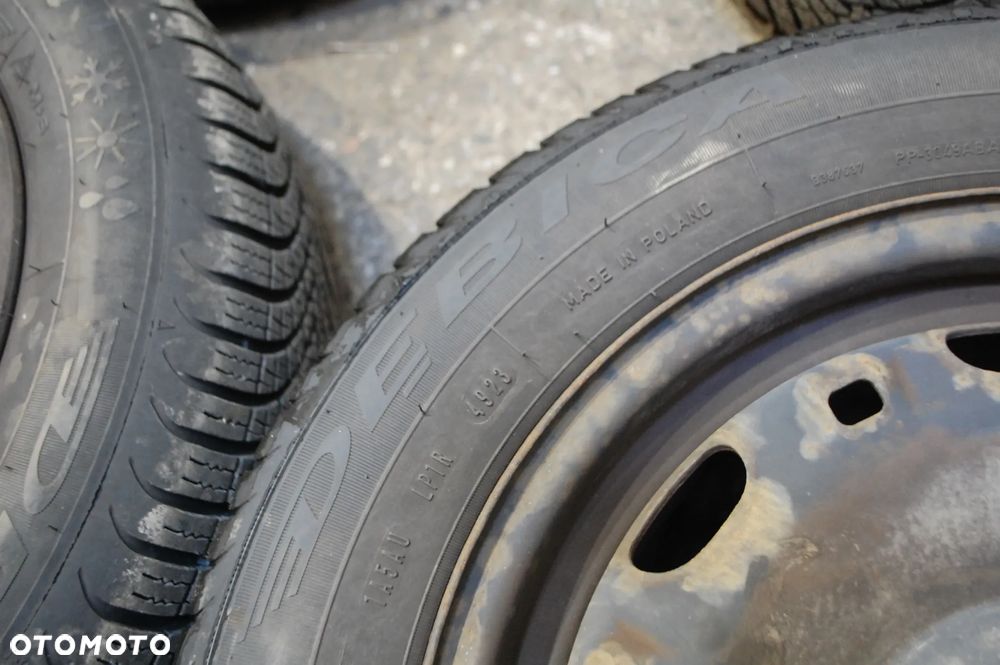 KOŁA FELGI STALOWE + OPONY ZIMOWE DĘBICA 2023R. 5X100 ET35 6J 165/70R14 VW POLO IV SEAT IBIZA III SKODA - 11