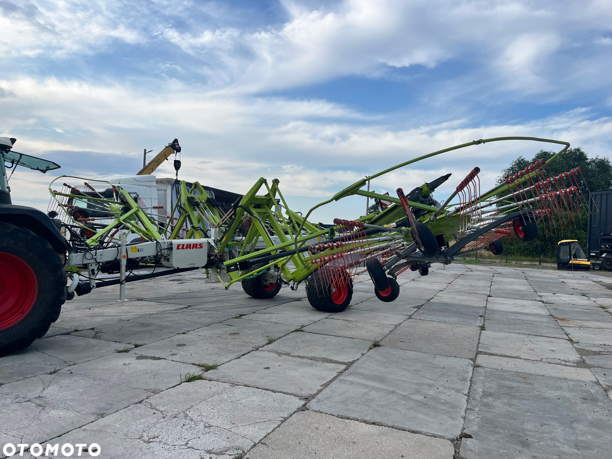 Claas Liner 4000 / zgrabiarka / 4 wirnikowa / 15 metrów / komputer ISOBUS - 9