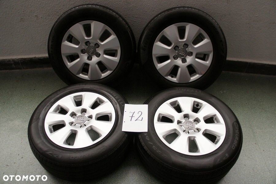 NR 72 Koła Lato Alufelgi AUDI A6 , A5 , A4 225/60/16 Pirellii P7 - 1