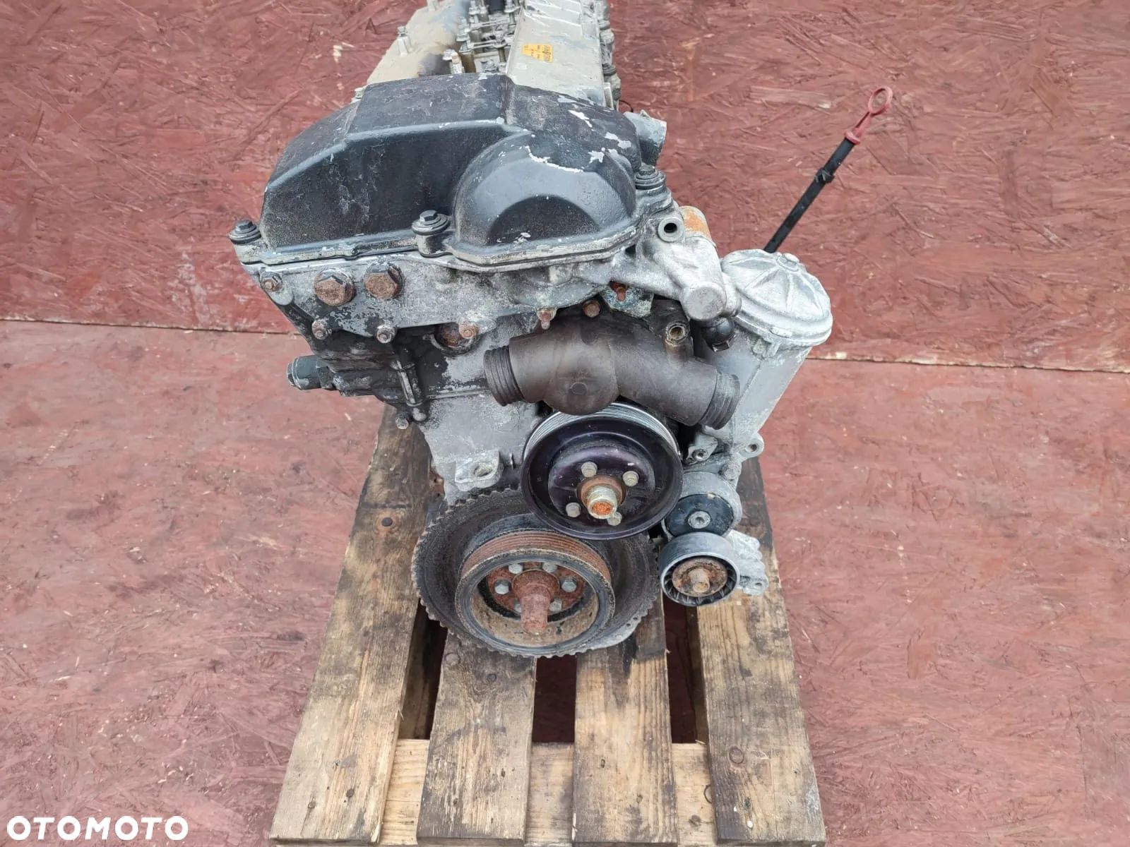 BMW E30 / E34 / E36. ORYGINALNY KOMPLETNY SŁUPEK SILNIKA M50B20V VANOS 150KM  O NR: 9 072 057 / 1 740 974 OEM. W BARDZO DOBRYM STANIE TECHNICZNYM. - 1