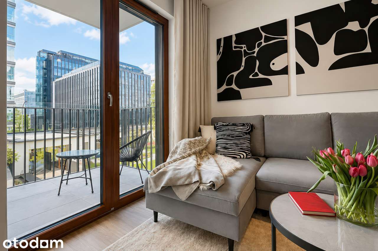 Nowoczesny apartament 68 m² | Holm Skanska Mokotów | metro Wierzbno