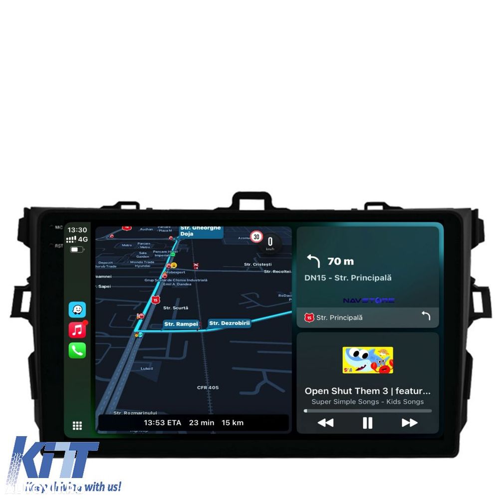 Navigatie Dedicata Toyota Corolla (2006-2013),QuadCore, 9Inch, 4Gb Ram - 2