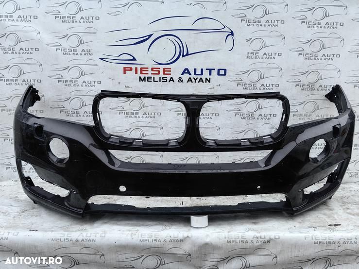 Bara fata Bmw X5 F15 an 2013-2018 Gauri pentru 4 senzori si spalatoare faruri - 1