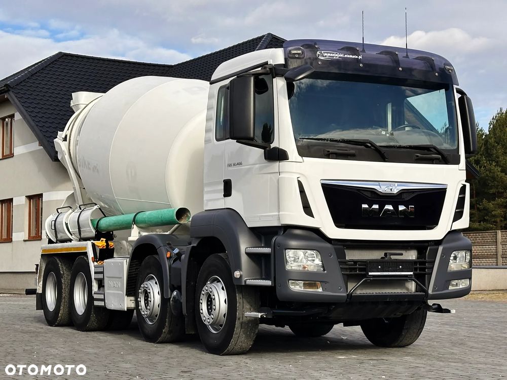 MAN TGS 32.400 8X4 BETONOMIESZARKA STETTER 9m3 - 10