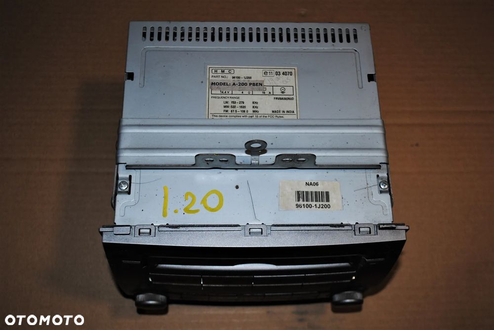 Radio Hyundai i20 - 3