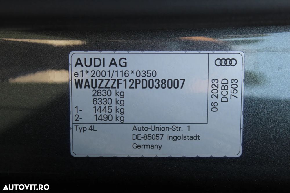 Audi Q8 3.0 55 TFSI quattro Tiptronic MHEV - 41