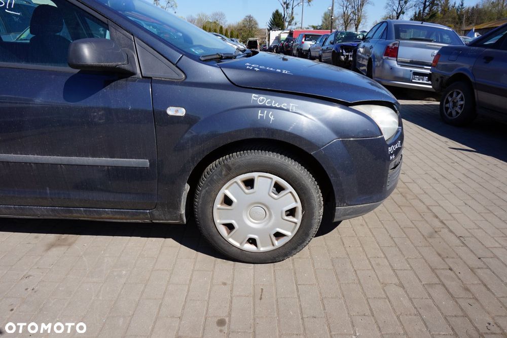 MASKA ZDERZAK BŁOTNIKI LAMPY FOCUS II MK2 H4  FORD 2004-2008 SZARY SEA GREY PRZÓD KOMPLETNY - 14