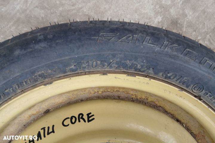 Roata de rezerva slim R12 12X3.00 105/90 R12 12X3.00 105/90 R12 Daiha - 2