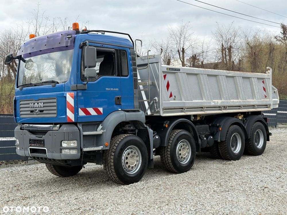 MAN * Kiper Meiller * Wywrotka * 35-440 *  MAN TGA 8X4 * Stan Perfekcyjny * - 3