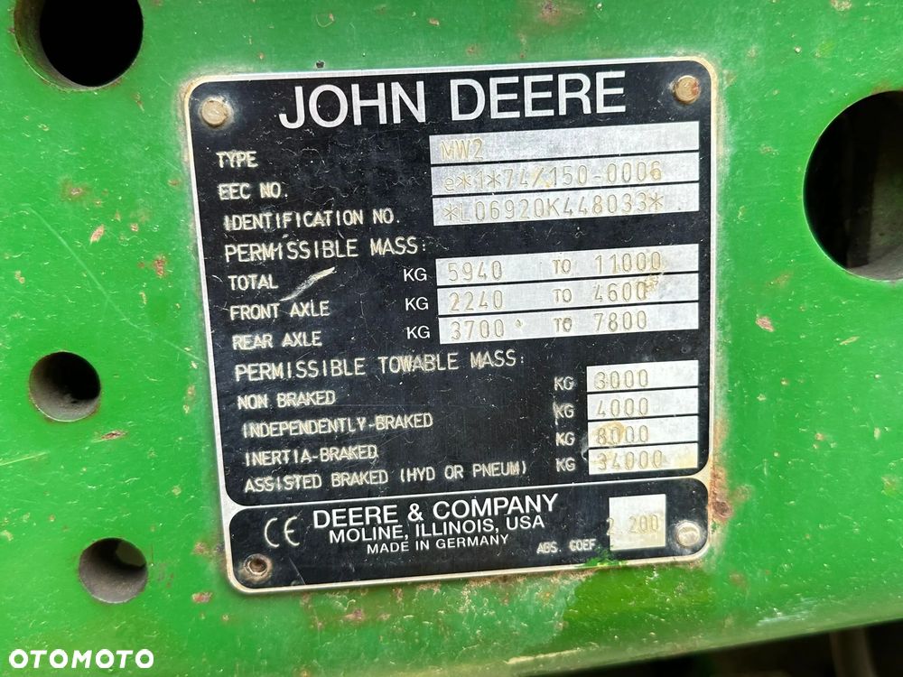 John Deere 6920 - 12