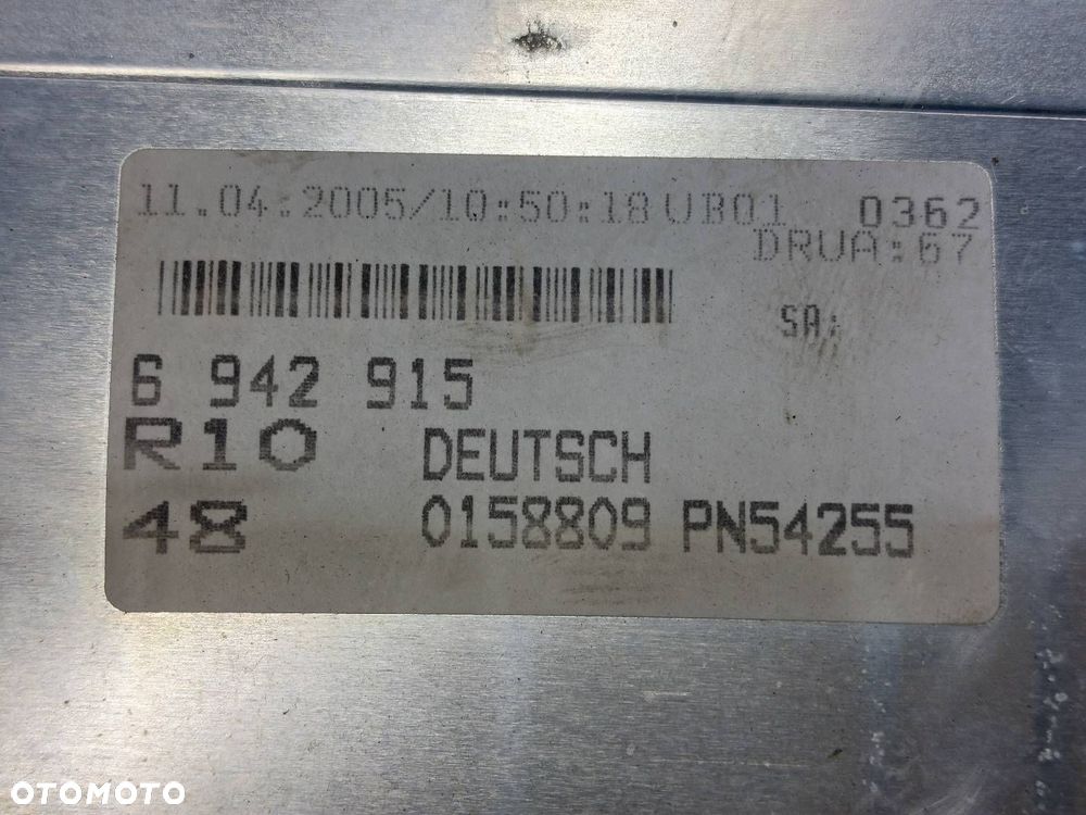 RADIO ODTWARZACZ SAMOCHODOWY BMW E46 6942915 - 4