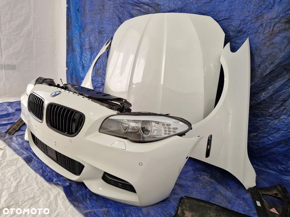 BMW F10 F11 M-pakiet Kompletny przód A300 ALPINWEISS bi-xenon kamera oryginał - 5