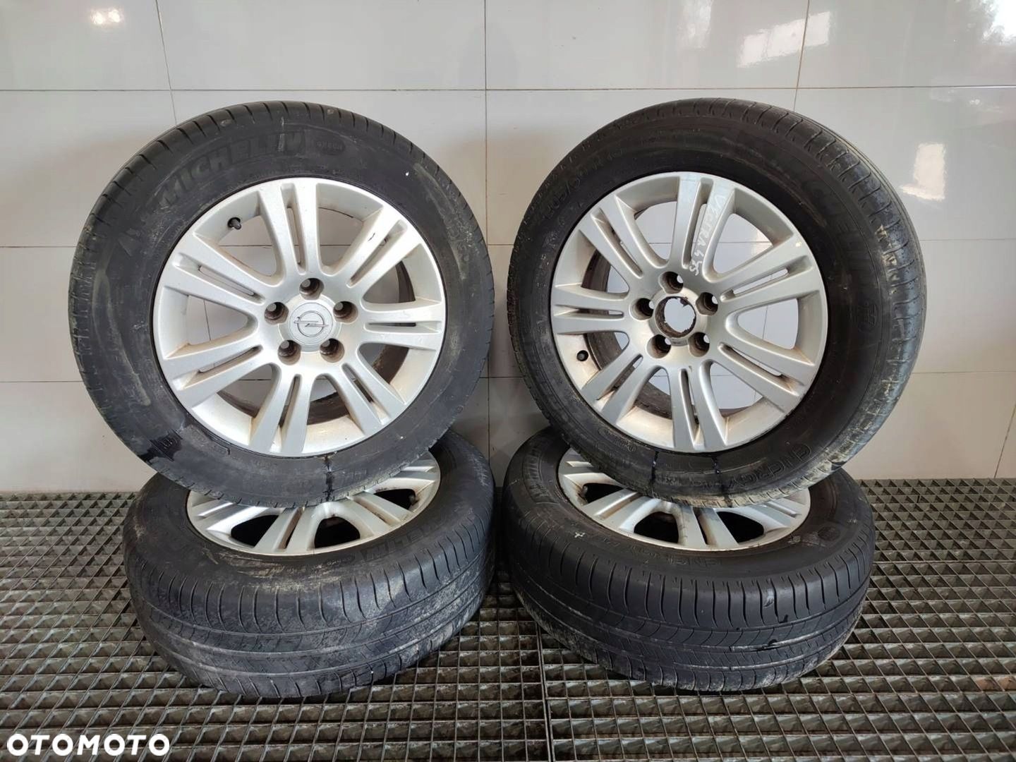 4X ALUFELGI KOŁA FELGI 5X110 R16 KOMPLET ET39 OPEL VECTRA C SIGNUM - 1