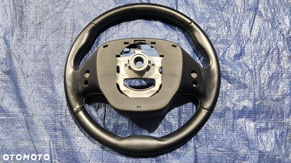 KIEROWNICA MULTIFUNKCYJNA SKÓRA CZARNA KOMPLETNA PODUSZKA AIRBAG KIEROWCY KIA PICANTO II 2 - 13