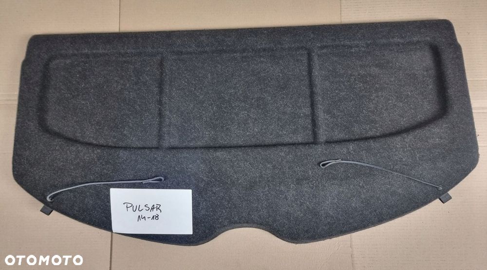 nissan pulsar 14-18 półka tylna bagażnika - 5