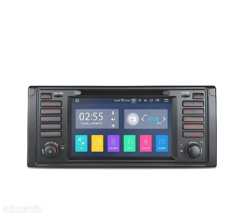AUTO RADIO GPS ANDROID 10 BMW SERIE 5 E39 97-03 7" - 3