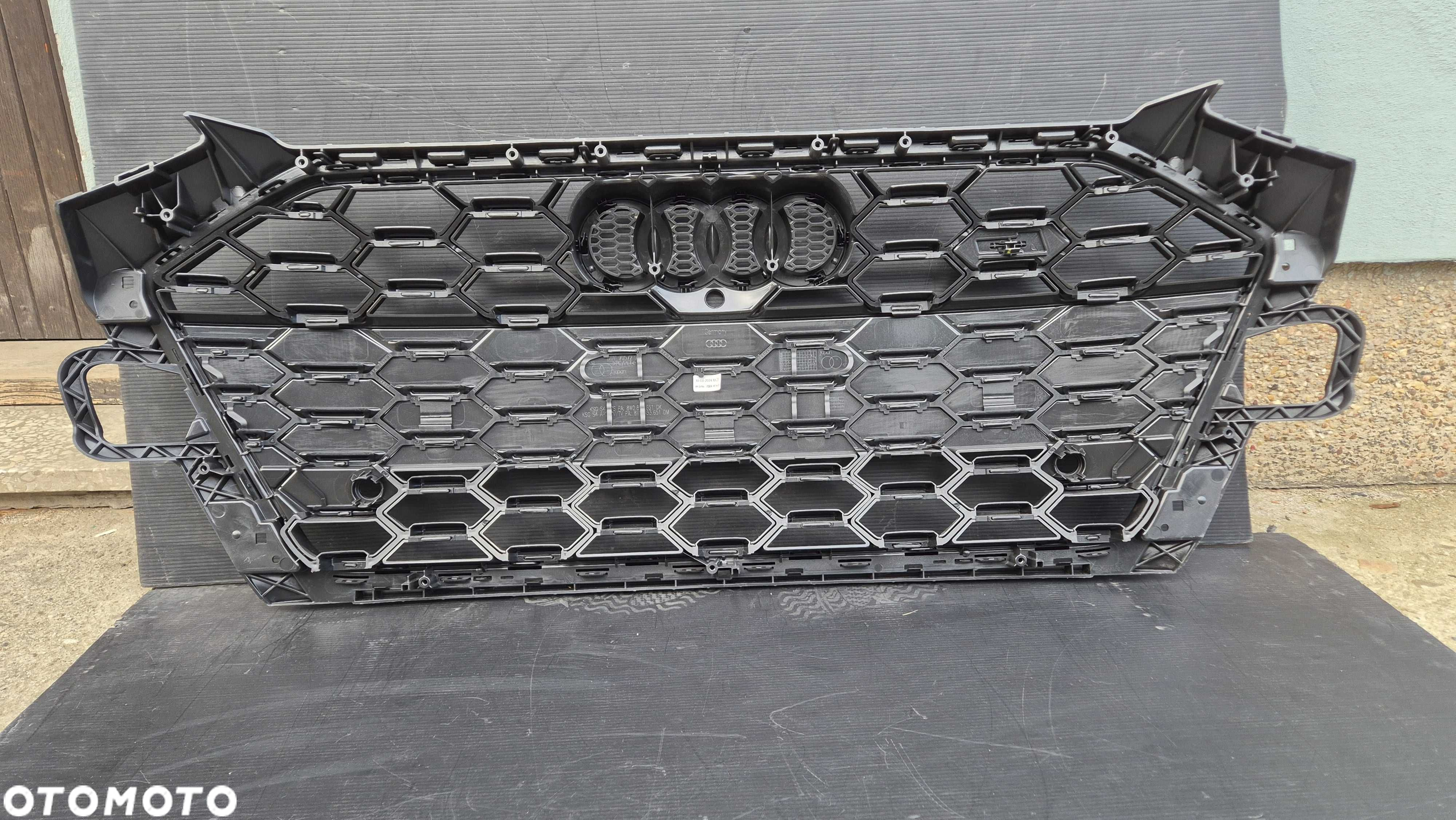 Atrapa chłodnicy GRILL Audi S4 B9 8W0 LIFT 19-  OE 8W0 MAT NOWA !!! - 6