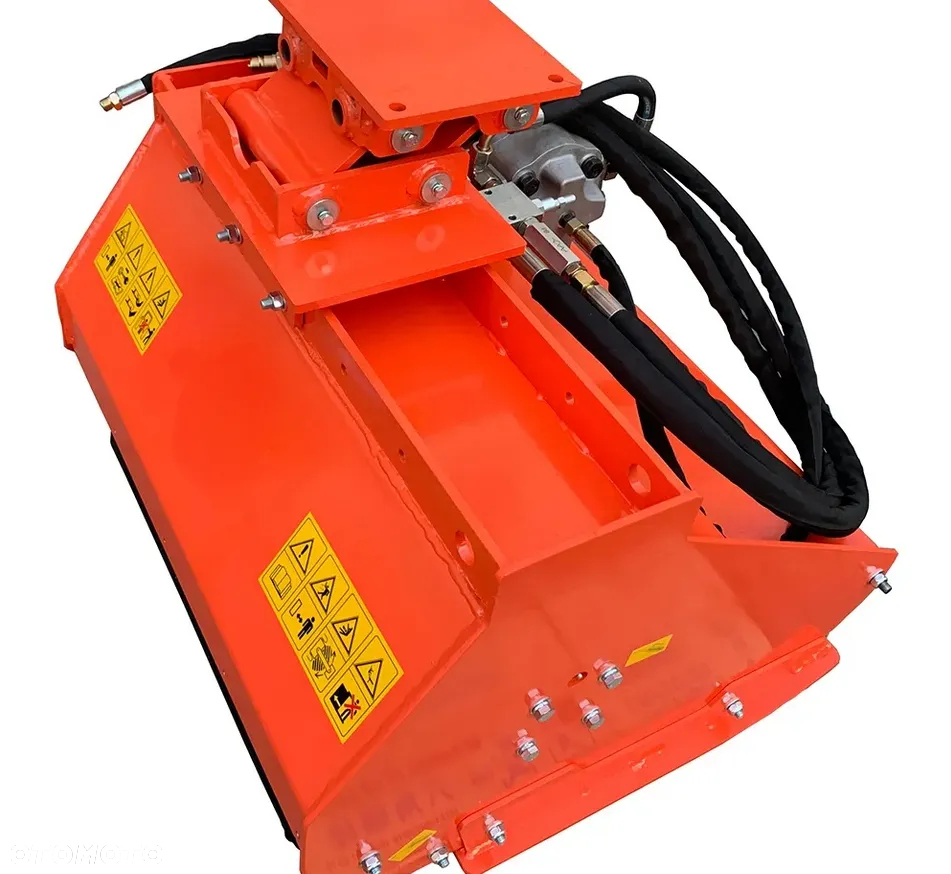 Wysokowydajna głowica ATELS GKW-100 kosząca kosiarka bijakowa do koparki 100 cm z napędem hydraulicznym - 4