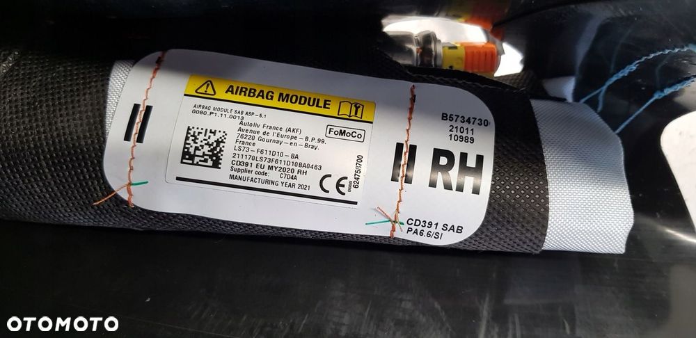 poduszka fotela prawa Ford Mondeo mk5 - 4